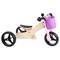 Small foot wooden toys Training Balance Bike/Trike 2-in-1 Pink designed for children ages 12+ months